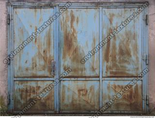 Photo Texture of Doors Metal 0020